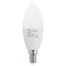 Лампа светодиодная ЭРА STD LED B35-9W-840-E14 9 Вт свеча нейтральный белый свeт