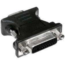 Переходник Cablexpert VGA-DVI, 15M/25F, черный, пакет (A-VGAM-DVIF-01)