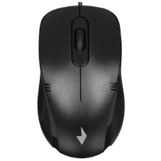 Мышь проводная Gembird MOP-100 черный, 1000 dpi, USB, кнопки - 3