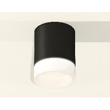Светильник Ambrella Light XS6302063 SBK/FR черный песок/белый матовый MR16 GU5.3 (C6302, N6248)