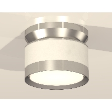 Светильник Ambrella Light XS8101055 SWH/PSL белый песок/серебро полированное GX53 (N8904, C8101, N8118)