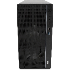 Компьютер IRU Tactio 310H6SEA MT i5 12400F (2.5) 16Gb SSD 512Gb RTX 3050 8Gb FreeDOS GbitEth 500W черный (2111269)
