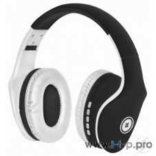 Беспроводные/проводные наушники Defender FreeMotion B525 черный/белый, накладные, Bluetooth + проводной, до 8 ч