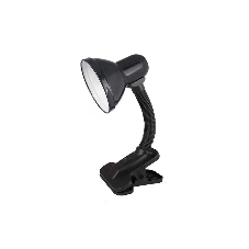 Светильник Ultraflash UF-320 C02 (12362) настольный на прищепке E27 черный 60Вт