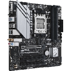 Материнская плата ASUS PRIME B650M-A WIFI II, AM5, AMD B650, 4xDDR5, 4xSATA, 2xM.2, 1xPCI-E 4.0 x16, 2xPCI-E 4.0 x1, 1xHDMI, 1xDP, 1xVGA, 1x 2.5Gb LAN, 2xUSB-A 3.2 Gen 2, 2xUSB-A 3.2 Gen 1, 4xUSB-A 2.0, 3x3.5 мм, 7.1, Micro-ATX