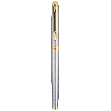 Ручка перьевая Waterman Hemisphere (CWS0920310) Steel GT F сталь нержавеющая/позолота, подарочная коробка