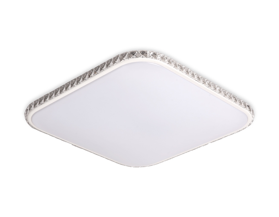 Потолочный светодиодный светильник с пультом FF75 WH белый 48W+24W 400*400*60 (ПДУ ИК)