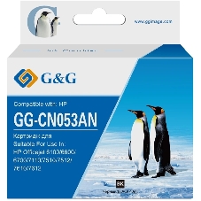Картридж струйный G&G GG-CN053AN №932XL, черный (40мл) для HP Officejet 6100/6600/6700/7110/7510