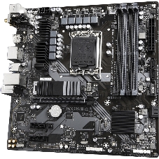 Материнская плата Gigabyte B760M DS3H AX DDR4 (V1.2/V1.3), LGA 1700, Intel B760, 4xDDR4, 4xSATA, 2xM.2, 1xPCI-E 4.0 x16, 2xPCI-E 4.0 x1, 1xHDMI, 2xDP, 1x 2.5Gb LAN, 3xUSB 3.2 Gen 1, 2xUSB 2.0, 3x3.5 мм, 7.1, Micro-ATX
