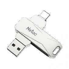 Флешка USB Netac U782C NT03U782C-032G-30PN dual USB 3.0+TypeC 32Gb, retail version
