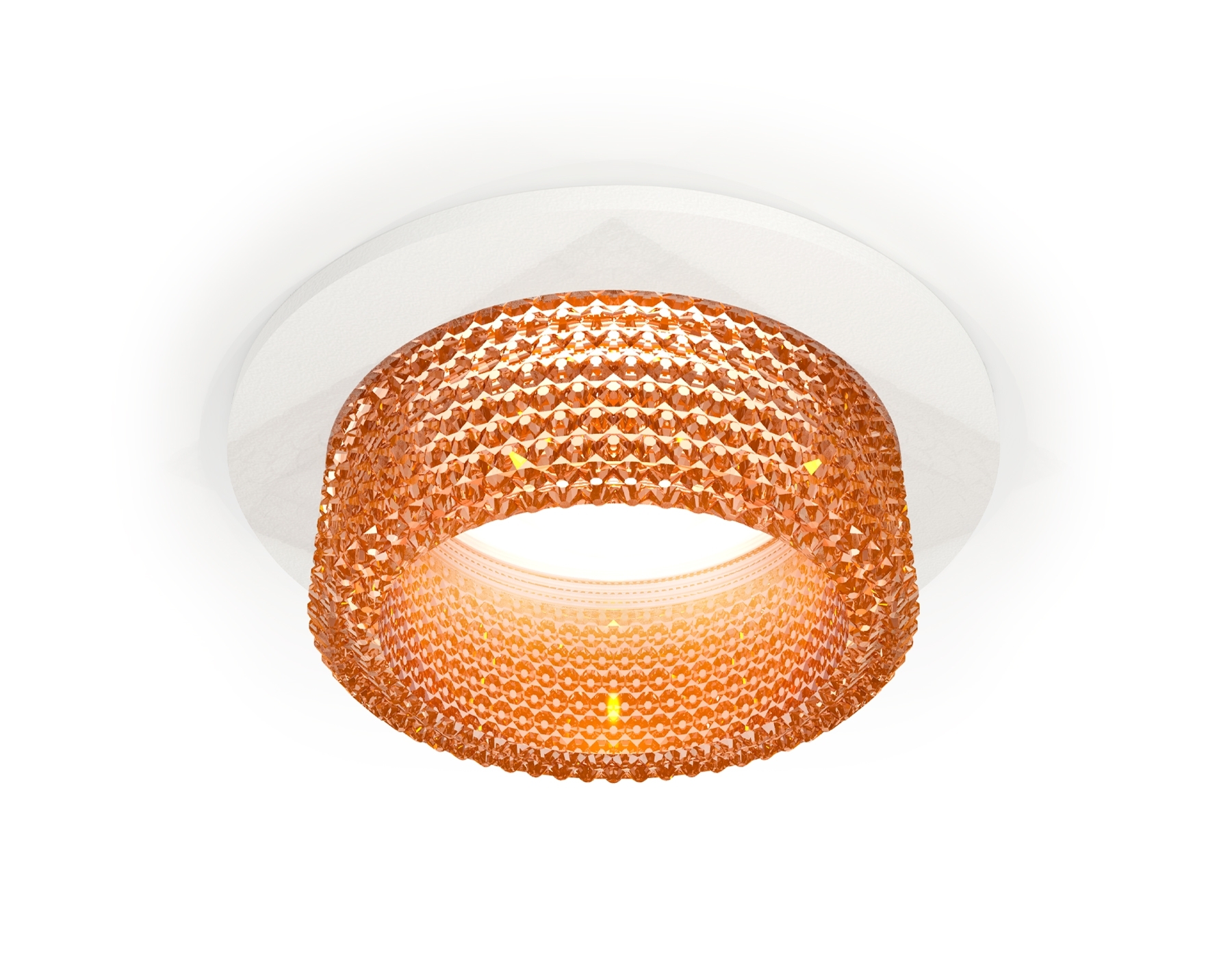 Комплект встраиваемого светильника Ambrella light XC6512044 SWH/CF белый песок/кофе MR16 GU5.3 (C6512, N6154)