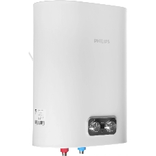 Водонагреватель электрический Philips YB AWH1615/51(30YB) белый, накопительный, 30 л, 2 кВт, настенный, вертикальный, плоский корпус, бак из нержавеющей стали, сухой ТЭН, механическое управление с LED-дисплеем