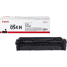 Картридж лазерный Canon 054H BK черный, увеличенной емкости для Canon i-Sensys LBP621Cw, Canon i-Sensys LBP621, Canon i-Sensys LBP623Cdw, Canon i-Sensys LBP623, Canon i-Sensys MF641Cw, Canon i-Sensys MF641, Canon i-Sensys MF643Cdw, Canon i-Sensys MF643, Canon i-Sensys MF645Cx, Canon i-Sensys MF645 3100 стр