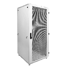 Шкаф телекоммуникационный напольный 42U (800x1000) дверь перфорированная (3 места), ШТК-М-42.8.10-4ААА
