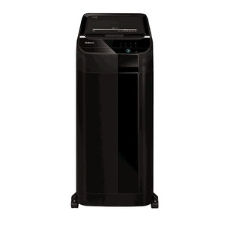 Шредер Fellowes AutoMax 450C черный с автоподачей (секр.P-4) фрагменты 450лист. 68лтр. скрепки скобы пл.карты CD