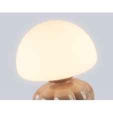 Настольная лампа Ambrella light LH53247 CF/WH кофе/белый G9 max 28W D165*220