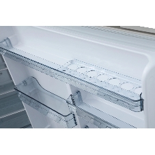 Холодильник Hitachi R-V660PUC7-1 BEG бежевый двухкамерный 405/145л морозилка сверху, No Frost