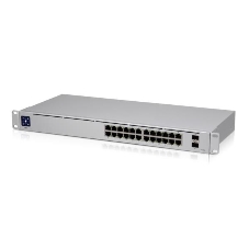Коммутатор 24PORT 1000M 2SFP USW-24 UBIQUITI