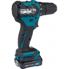 Дрель-шуруповерт Makita DF332DWAE, 12 В, 2 Ач, 35 Нм, бесщеточный