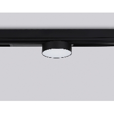 Управляемый светодиодный светильник для шинопровода Magnetic Ambrella light GL1381 BK черный IP20 15W 3000K-6400K 220V 120° D115/232*115*77 (Без ПДУ)