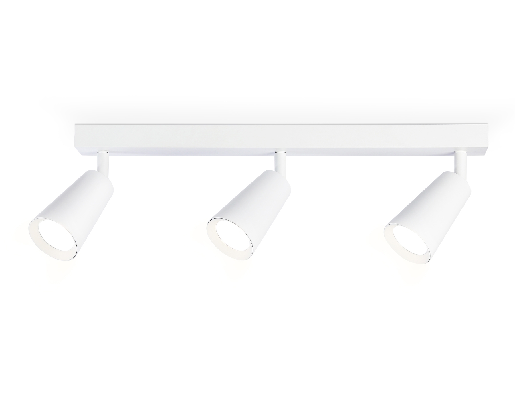 Накладной поворотный спот Ambrella light TA13148/3 WH белый GU10/3 max 12W 445*60*130