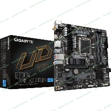 Материнская плата Gigabyte B760M DS3H AX DDR4 (V1.2/V1.3), LGA 1700, Intel B760, 4xDDR4, 4xSATA, 2xM.2, 1xPCI-E 4.0 x16, 2xPCI-E 4.0 x1, 1xHDMI, 2xDP, 1x 2.5Gb LAN, 3xUSB 3.2 Gen 1, 2xUSB 2.0, 3x3.5 мм, 7.1, Micro-ATX