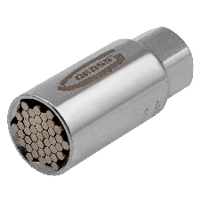Головка торцевая Gross 13191 многоразмерная CrV 6-21 мм под квадрат 3/8