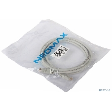 Коммутационный шнур NEOMAX (NM13601-015) UTP 1.5м, гибкий, cat.6, серый, многожильный