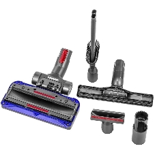 Пылесос Dyson CY28 Parquet 2 серый/фиолетовый, 170/600 Вт, уборка сухая, пылесборник контейнер 1.5 л