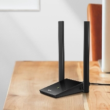 Адаптер TP-Link AC1300Mbps Dual-band High-Gain wireless USB adapter, 867Mbps at 5G and 400Mbps at 2.4G, two high gain antennas, USB 3.0, USB extension cable, support wave 2 MU-MIMO, full compatible with Windows and macOS.