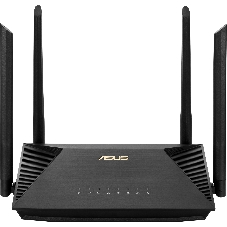 Роутер ASUS RT-AX53U 802.11b/g/n/ac/ax, до 574 + 1201 Mbps, 2,4 + 5 гГц, 4 антенны, USB