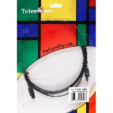 Оптический кабель (Toslink)-M -- >(Toslink)-miniM,2m, Telecom TOC2023-2M