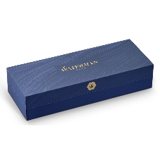 Ручка перьевая Waterman Hemisphere (CWS0920310) Steel GT F сталь нержавеющая/позолота, подарочная коробка