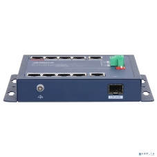 Коммутатор Dahua DH-CHS4110-8ET-90-F, 8×100 Мбит/с + 1×1 Гбит/с, управляемый
