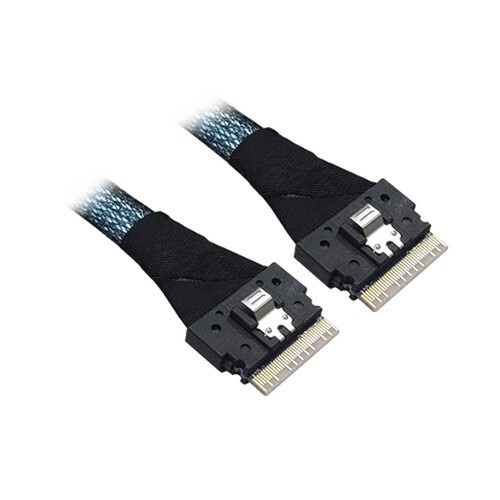 Кабель ACD-60006-JP Slimline SASx8 (SFF8654) -to- 8x U.3 Direct, 1M, (аналог Broadcom 05-60006-00)