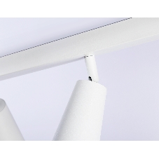 Накладной поворотный спот Ambrella light TA13148/3 WH белый GU10/3 max 12W 445*60*130