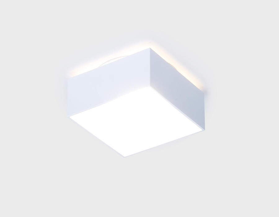 Светильник Ambrella light TN192 WH/S белый/песок GU5.3 80*80*60