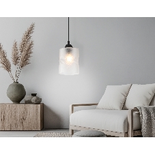 Светильник Ambrella light TR3409 BK черный E27 max 60W D120*1000