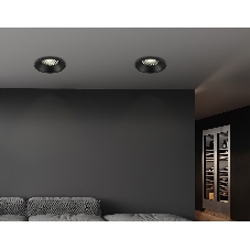 TN102778 BK черный MR16 GU5.3 D80*40