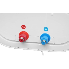 Водонагреватель электрический Philips YB AWH1615/51(30YB) белый, накопительный, 30 л, 2 кВт, настенный, вертикальный, плоский корпус, бак из нержавеющей стали, сухой ТЭН, механическое управление с LED-дисплеем