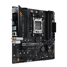 Материнская плата ASUS TUF GAMING A620M-PLUS WIFI, AM5, AMD A620, 4xDDR5, 4xSATA, 2xM.2, 1xPCIe 4.0 x16, 2xPCIe x1, 2xDP, 1xHDMI, 1x 2.5Gb LAN, 4xUSB-A 2.0, 2xUSB-A 3.2 Gen 1, 3x3.5 мм, 7.1, mATX