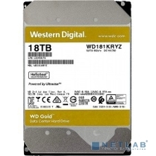 Жесткий диск Western Digital SATA 18Tb 7200RPM 6Gb/S 512MB GOLD WD181KRYZ