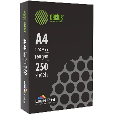 Бумага Cactus CS-LPA4160250 A4/160г/м2/250л./белый для лазерной печати