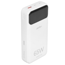 Портативный аккумулятор PERFEO (PF_E2081) - 20000 mAh/LED QC3.0/Type-C/2,черный