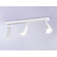 Накладной поворотный спот Ambrella light TA13148/3 WH белый GU10/3 max 12W 445*60*130