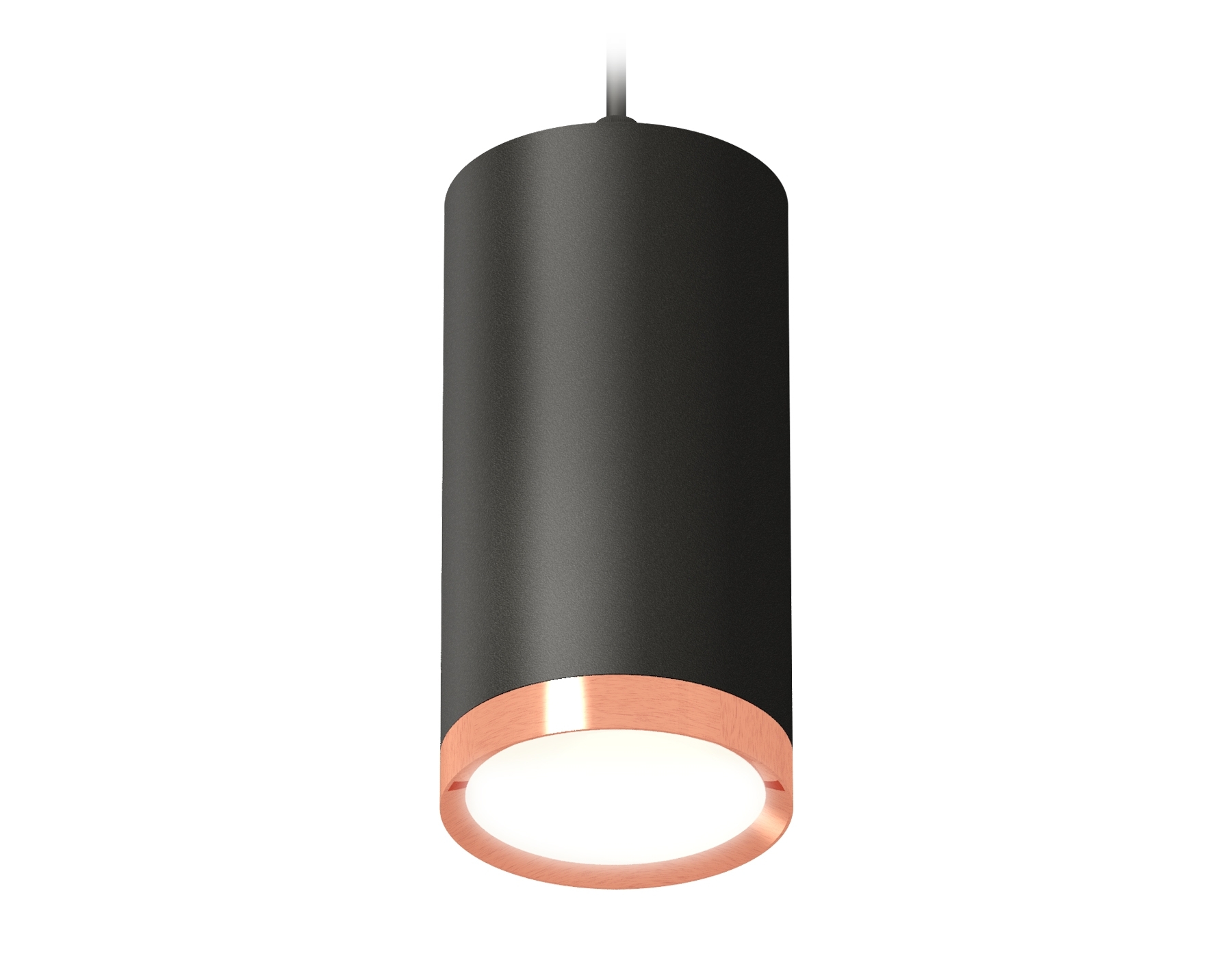 Светильник Ambrella Light XP8162014 SBK/PPG черный песок/золото розовое полированное GX53 (A2333, C8162, N8126)
