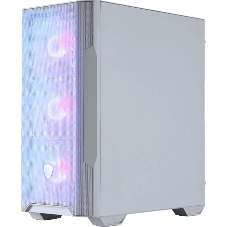 Компьютерный корпус MSI MAG FORGE M100R WHITE Mini-Tower, MATX, 1xUSB 3.0, 2xUSB 2.0, 4x120мм ARGb Fan, ARGb Control Board, Tempered Glass Window, Brown Box (932220)