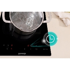 Индукционная варочная поверхность Gorenje GI3201BSCE, 2 конфорки, стеклокерамика, 3500 Вт