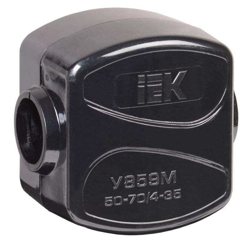 Зажим ответвительный У-859М (50-70/4-35 кв.мм) IP20 IEK UKZ-ZO-859M