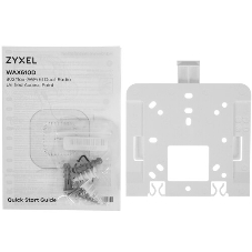Гибридная точка доступа Zyxel NebulaFlex Pro WAX610D, WiFi 6, 802.11a/b/g/n/ac/ax (2,4 и 5 ГГц), MU-MIMO, антенны 4x4 с двойной диаграммой, до 575+2400 Мбит/с, 1xLAN 2.5GE, 1xLAN GE, PoE, защита от 4G
